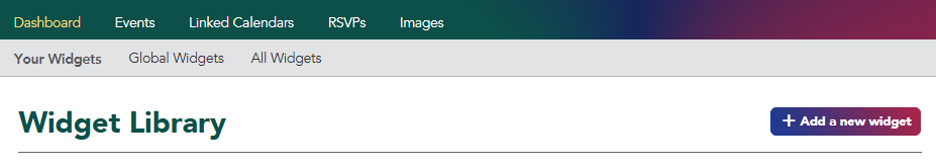 Widget Library